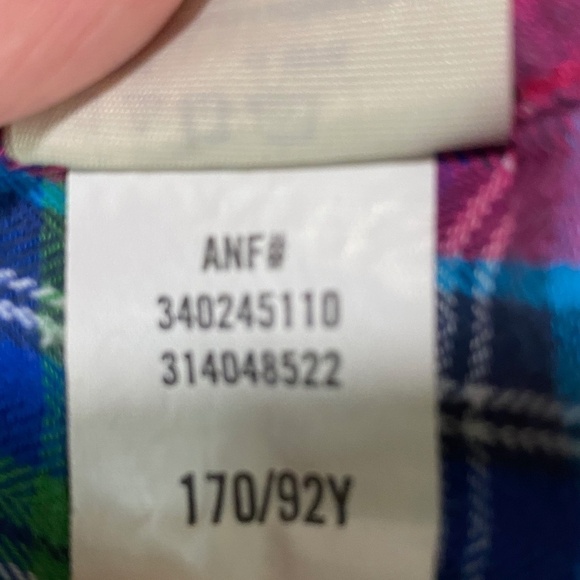 HOLLISTER long sleeve snap closure plaid shirt size M (fits small) - Picture 8 of 8